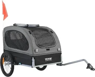 Hondenfietskar 40 kg Zwart