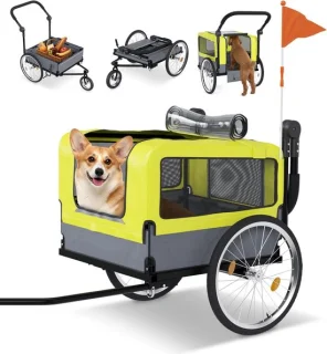 Hondenfietskar en Wandelwagen review