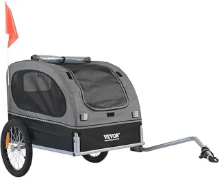 Hondenfietskar – Fietsaanhanger & Buggy (2-in-1)