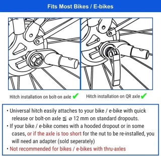 Hondenfietskar Fietsaanhanger