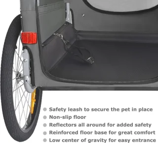 Hondenfietskar - Fietsaanhanger voor honden tot 35 kg