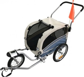 Hondenfietskar Medium Blauw review