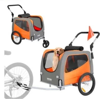 Hondenfietskar Opvouwbaar voor Honden en Katten review
