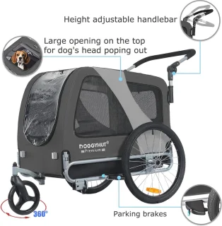 Hondenfietskar tot 35 kg