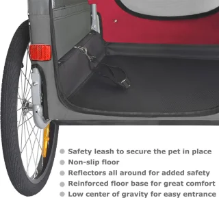 Hondenfietskar XL - Fietsaanhanger