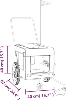 Hondenfietstrailer - Fietskar