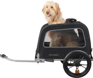 Hondenfietstrailer S/M