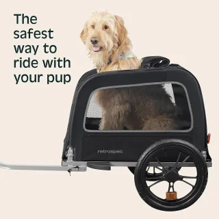 Hondenfietstrailer S/M