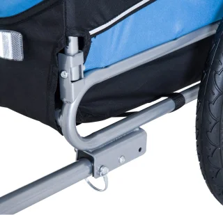 Hondentrailer Fietskar L78xB73xH94 cm Blauw/Zwart