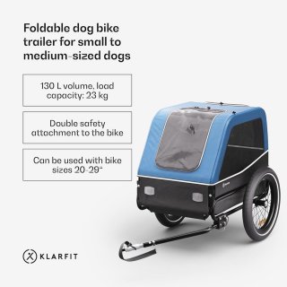 Wat vinden we goed aan de Hybride hondenfietskar - groot