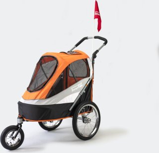 De InnoPet Sporty Dog Trailer Deluxe - Hondenfietskar in één oogopslag