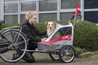 InnoPet Sporty Dog Trailer Deluxe - Hondenfietskar