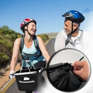 JMZR® Fietsman Hondenfietsmand Kleine Hond