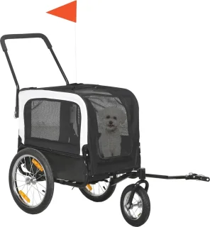 De Jogger fietskar voor honden in één oogopslag