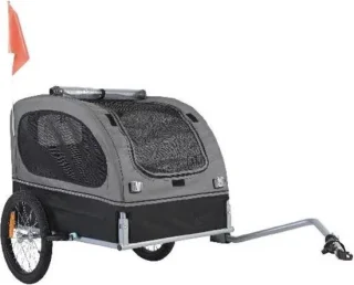 J&R Hondenfietskar Grijs Tot 40KG