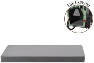Knuffelwuff reismat op maat voor Cruvado hondenaanhanger met EasyClean-hoes