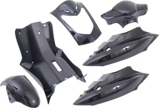 Kymco Agility Plaatset 10-12 inch 2-Persoons Zwart Metallic