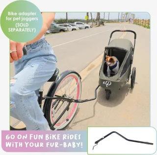 Luxe Hondenfietskar Jogger - Groot