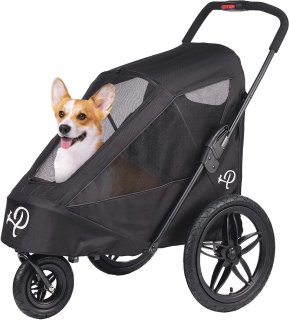 De Luxe Hondenfietskar Jogger - Groot in één oogopslag