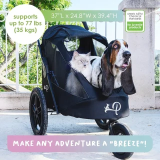 Luxe Hondenfietskar Jogger - Groot