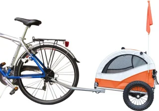 MKSS® Fietskar Bagage Wit Oranje