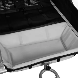 MOZY 3-in-1 Fietskar 2 Persoons Grijs