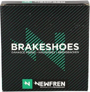 Newfren GF0261 Remsegmentset Achter Vespa LX-50 Piaggio Skipper Hexagon 125
