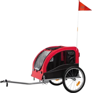 Nobby Senlima Hondenfietskar Rood/Zwart 35 kg