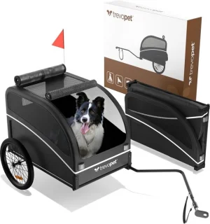 Opvouwbare Hondenfietskar 40 kg