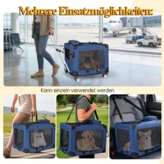 Opvouwbare transportbox voor middelgrote tot grote honden 60 cm
