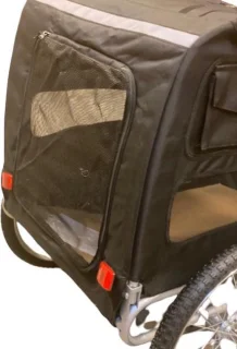 Original XLarge Hondenfietskar Zwart