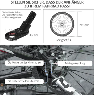 Wat vinden we goed aan de PawHut 2-in-1 Hundeanhänger und Hundebuggy