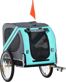 PawHut Fietsaanhanger Hondenkar D00-098