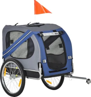 PawHut Fietsaanhanger Huisdier D00-098