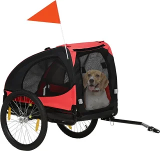PawHut fietsaanhanger voor honden
