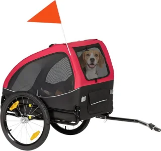 Pawhut Fietsaanhanger voor huisdieren review