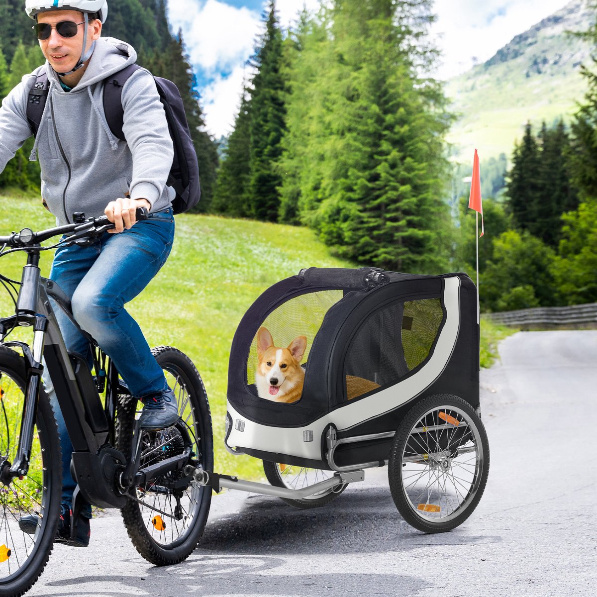 PawHut Hondenfiets Kar B4-0003-029