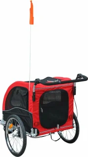 PawHut hondenfietskar en jogger 2-in-1 5663-1289