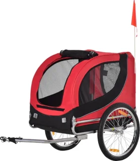 PawHut Hondenkar Universeel 20 kg Rood