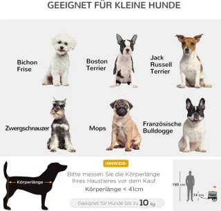 PawHut Hundeanhänger D00-184V00