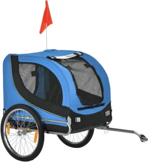 Pawona hondenfietskar - Blauw/zwart
