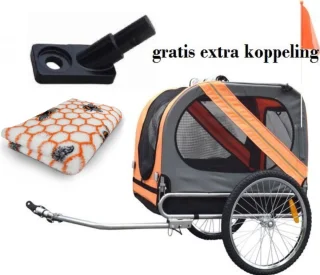 Pet Trailer Fietskar 80x56,5x63cm