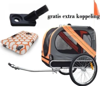 Pet Trailer Fietskar 80x56,5x63cm