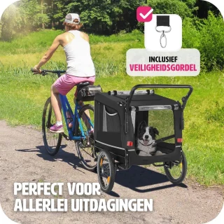PetGo Hondenfietskar Middelgroot