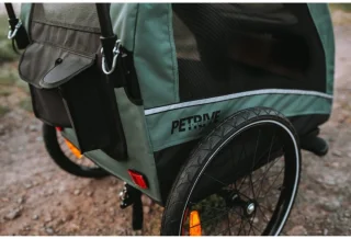 Petrive ACTIVE ONE Hondenfietstrailer Dark Green