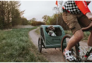 Petrive ACTIVE ONE Hondenfietstrailer Dark Green