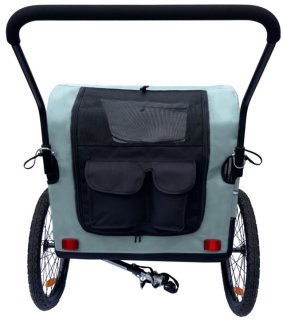 Wat vinden we goed aan de Petrive ACTIVE ONE Hondenfietstrailer - Groen