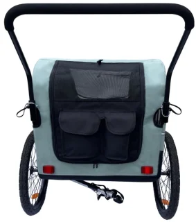Petrive ACTIVE ONE Hondenfietstrailer - Groen