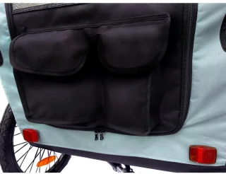 Petrive ACTIVE ONE Hondenfietstrailer - Groen