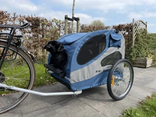 PetSafe Happy Ride Aluminium Hondenfietskar Large Rood
